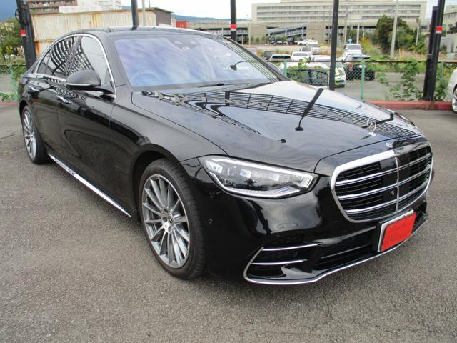Sクラス S400d 4マチック AMGライン レザーエクスクルーシブPKG ベージュ革(3枚目)