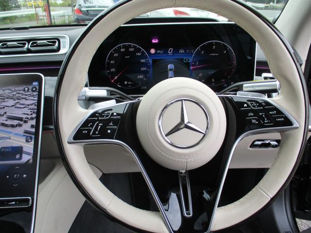 Sクラス S400d 4マチック AMGライン レザーエクスクルーシブPKG ベージュ革(13枚目)