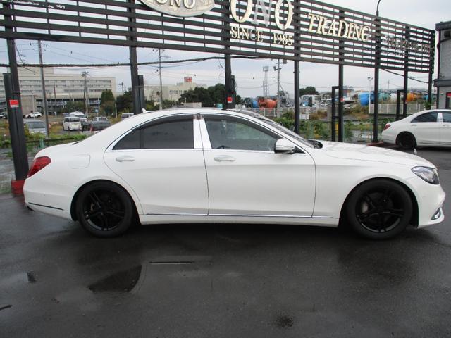 Sクラス S400ハイブリッド 後期マイバッハスタイル ローダウン サンルーフ(6枚目)