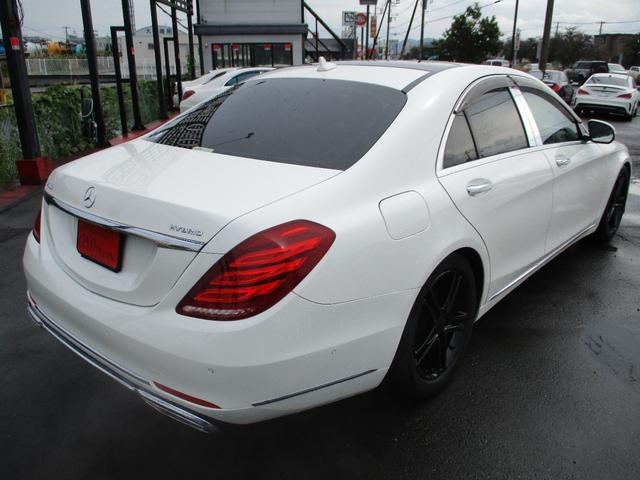 Sクラス S400ハイブリッド 後期マイバッハスタイル ローダウン サンルーフ(9枚目)