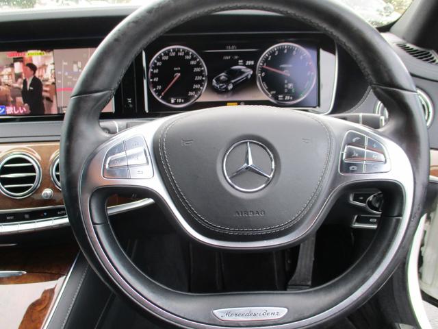 Sクラス S400ハイブリッド 後期マイバッハスタイル ローダウン サンルーフ(12枚目)