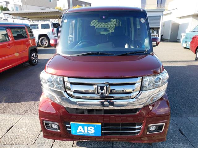 N-BOXカスタム G・ターボLパッケージ ワンオーナー・禁煙車・安心パッケージ・両側パワードア・HIDライト・ナビ&TV&BT&Bカメラ(2枚目)