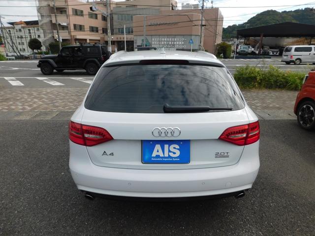 Ａ４アバント ２．０ＴＦＳＩ　禁煙車・スマートキー・ナビ＆ＴＶ＆ＢＴ＆Ｂカメラ・ヒーター付きパワーシート（6枚目）