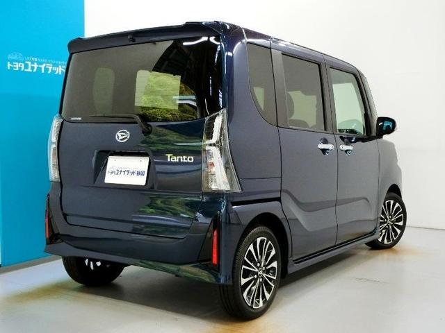 タント カスタムＲＳ　安全装備　衝突被害軽減システム　横滑り防止機能　ＡＢＳ　エアバッグ　盗難防止装置　アイドリングストップ　バックカメラ　ミュージックプレイヤー接続可　ＣＤ　スマートキー　キーレス　フル装備　オートマ（2枚目）