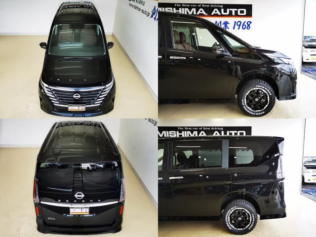 セレナ ハイウェイスターＶ　４ＷＤ　ハイウェイスターＶ　寒冷地　リフトアップ　シートヒーターＸ４　１２．３型ナビＴＶ　プロパイ　前後ドラレコ（8枚目）