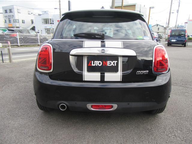 MINI クーパー ワンオーナー 純正ナビゲーションパッケージ ペッパーパッケージ LEDヘッドライト ユニオンジャックテールライト デイライト マルチメディア再生機能 スマートキー ワンプッシュスタート(6枚目)