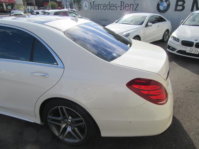 Ｓクラス Ｓ５５０ロング　ＡＭＧスポーツエディション　ショーファーパッケージ　リアエンターテイメント　へッドアップディスプレイ　ワンオーナー　ブルメスターサウンド　４席ベンチレーター　ヒーター　３６０度カメラ　リヤモニター　キーレスゴー（6枚目）