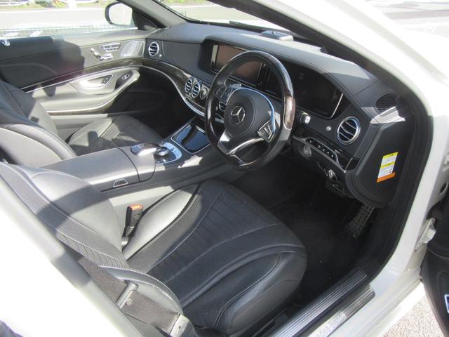 Ｓクラス Ｓ５５０ロング　ＡＭＧスポーツエディション　ショーファーパッケージ　リアエンターテイメント　へッドアップディスプレイ　ワンオーナー　ブルメスターサウンド　４席ベンチレーター　ヒーター　３６０度カメラ　リヤモニター　キーレスゴー（11枚目）