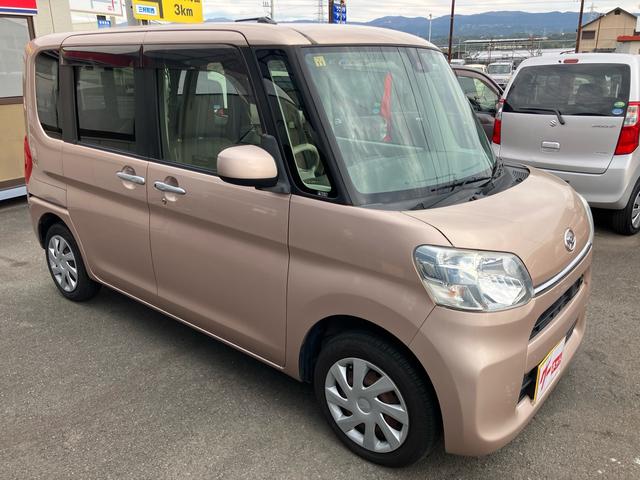 タント Ｘ　ＳＡＩＩ　片側電動スライドミラクルオープンドア　スマートキー　プッシュスタート　オートエアコン　衝突軽減ブレーキ　社外オーディオ　オートエアコン　スペアキー（3枚目）