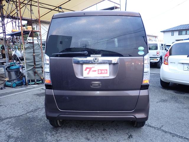 N-BOX G・Lパッケージ プッシュスタート スマートキー2個 横滑り防止機能 アイドリングストップ 左電動スライドドア ステアリングリモコン 前後ドライブレコーダー ナビ 社外新品LEDヘッドライト ライトレベライザー付(3枚目)