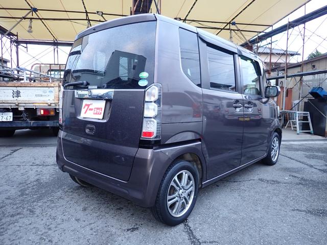 N-BOX G・Lパッケージ プッシュスタート スマートキー2個 横滑り防止機能 アイドリングストップ 左電動スライドドア ステアリングリモコン 前後ドライブレコーダー ナビ 社外新品LEDヘッドライト ライトレベライザー付(8枚目)