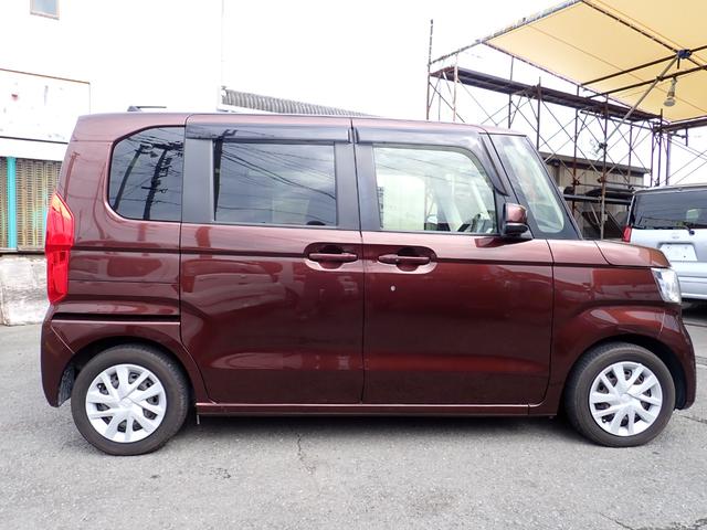 Ｎ－ＢＯＸ Ｇホンダセンシング　非常ブレーキ　Ｐスタート　Ｓキー２個　ブルートゥース対応フルセグＴＶ付ナビ　左パワスラ　アダプティブクルコン　ＬＥＤライト　Ａライト　Ａハイビーム　車線逸脱警告　横滑り防止　前後ドラレコ　ＥＴＣ付（4枚目）