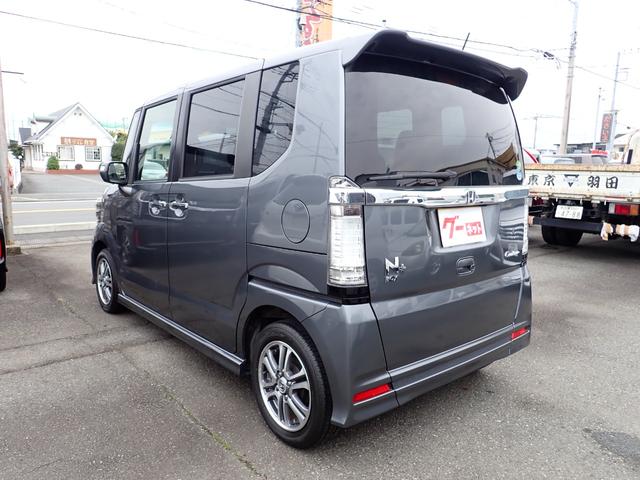 Ｎ－ＢＯＸ＋カスタム Ｇ・ターボＡパッケージ　フルエアロ　ＣＴＢＡ　Ｐスタート　Ｓキー２個　横滑り防止機能　ナビＴＶ　左右電動スライドドア　ＨＩＤライト　クルーズコントロール　オートライト　バックカメラ　キー連動自動開閉ドアミラー　ＥＴＣ付（9枚目）