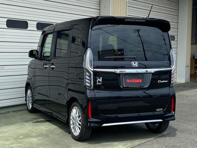 Ｎ－ＢＯＸカスタム Ｌターボ　バックカメラ　両側電動スライドドア　オートクルーズコントロール　レーンアシスト　衝突被害軽減システム　オートライト　ＬＥＤヘッドランプ　スマートキー　アイドリングストップ　電動格納ミラー（16枚目）