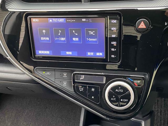 アクア Sスタイルブラック ドライブレコーダー ETC クリアランスソナー レーンアシスト 衝突被害軽減システム アルミホイール オートマチックハイビーム オートライト スマートキー アイドリングストップ 電動格納ミラー CVT(4枚目)