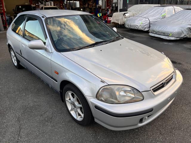 シビック SiR 5速載せ替え当社製作 当社にて整備後お渡し 修復歴無 ワンオーナー 当時物ホンダ純正シートカバー 純正ハーフシートカバー 前オーナー様記録簿有(19枚目)