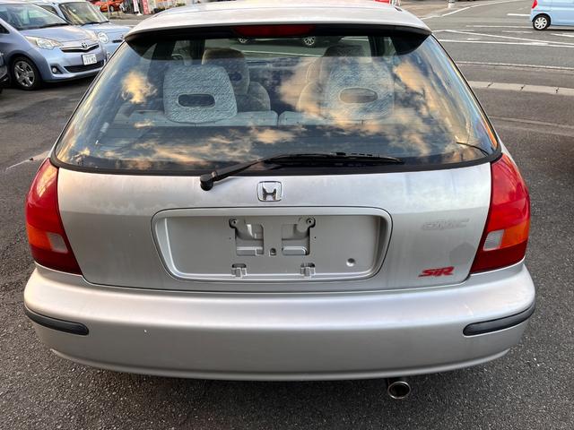 シビック SiR 5速載せ替え当社製作 当社にて整備後お渡し 修復歴無 ワンオーナー 当時物ホンダ純正シートカバー 純正ハーフシートカバー 前オーナー様記録簿有(23枚目)