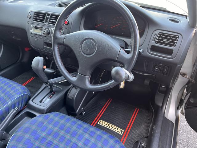 シビック SiR 5速載せ替え当社製作 当社にて整備後お渡し 修復歴無 ワンオーナー 当時物ホンダ純正シートカバー 純正ハーフシートカバー 前オーナー様記録簿有(27枚目)
