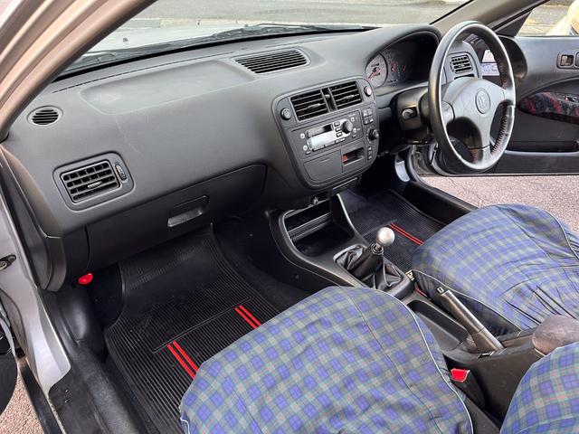 シビック SiR 5速載せ替え当社製作 当社にて整備後お渡し 修復歴無 ワンオーナー 当時物ホンダ純正シートカバー 純正ハーフシートカバー 前オーナー様記録簿有(36枚目)