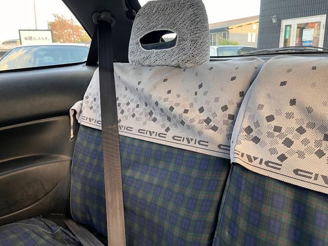 シビック SiR 5速載せ替え当社製作 当社にて整備後お渡し 修復歴無 ワンオーナー 当時物ホンダ純正シートカバー 純正ハーフシートカバー 前オーナー様記録簿有(41枚目)