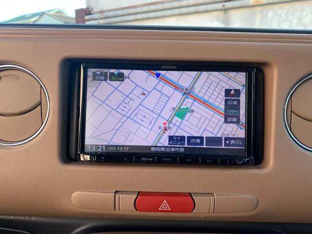 ミラココア ココアプラスＸ　スマートキー　ルーフレール　社外ナビＴＶ＆ＤＶＤ再生＆ＵＳＢ＆バックカメラ　社外２カメラドライブレコーダー　アイドリングストップ　オート格納ミラー（10枚目）