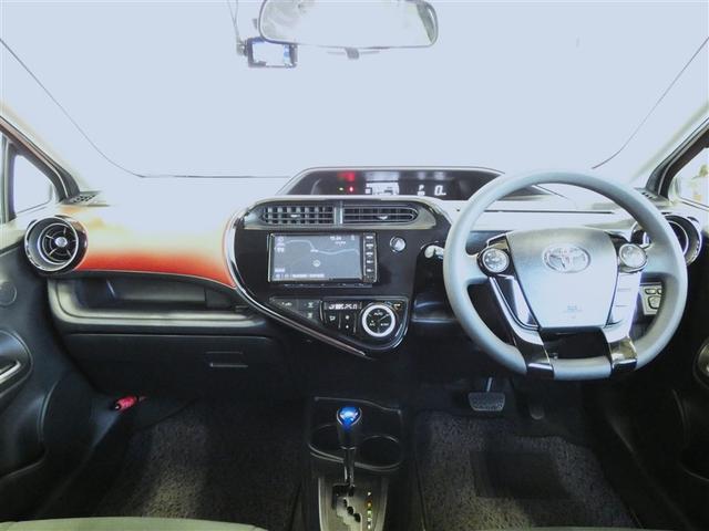 アクア Ｓ　スマートキープッシュスタート　キーレスエントリ　ドラレコ付　イモビ　ナビ＆ＴＶ　ワンオーナー車　オートエアコン　デュアルエアバック　ＥＳＣ　Ｂカメラ　パワーウィンドウ　ＡＵＸ端子　ＥＴＣ　ＳＲＳ（2枚目）