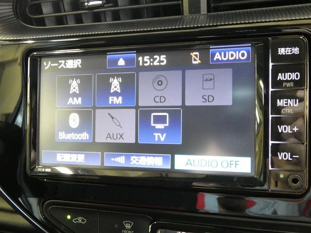 アクア Ｓ　スマートキープッシュスタート　キーレスエントリ　ドラレコ付　イモビ　ナビ＆ＴＶ　ワンオーナー車　オートエアコン　デュアルエアバック　ＥＳＣ　Ｂカメラ　パワーウィンドウ　ＡＵＸ端子　ＥＴＣ　ＳＲＳ（7枚目）