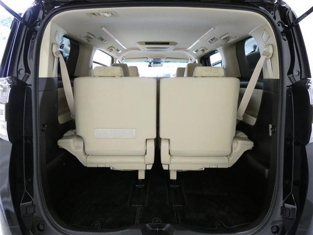 ヴェルファイア ２．５Ｘ　地デジ　ＬＥＤヘッドライト　クルーズコントロール　ＡＵＸ　ＥＴＣ　ＤＶＤ　横滑り防止装置　３列シート　盗難防止装置　オ－トエアコン　メモリーナビ　アルミホイール　Ｗエアコン　サイドエアバック　ＡＢＳ（25枚目）