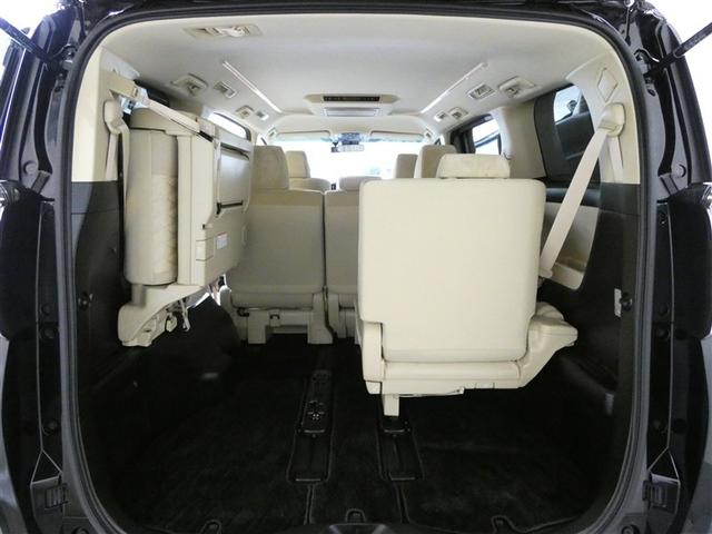 ヴェルファイア ２．５Ｘ　地デジ　ＬＥＤヘッドライト　クルーズコントロール　ＡＵＸ　ＥＴＣ　ＤＶＤ　横滑り防止装置　３列シート　盗難防止装置　オ－トエアコン　メモリーナビ　アルミホイール　Ｗエアコン　サイドエアバック　ＡＢＳ（26枚目）
