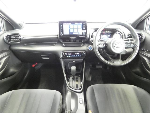 ヤリス ハイブリッドG LEDライト サイドエアバッグ スマートキ ナビ Bモニター ドライブレコーダー 横滑り防止装置 クルコン セキュリティアラーム メディアプレイヤー接続 パワステ 点検記録簿 メモリーナビゲーション(2枚目)