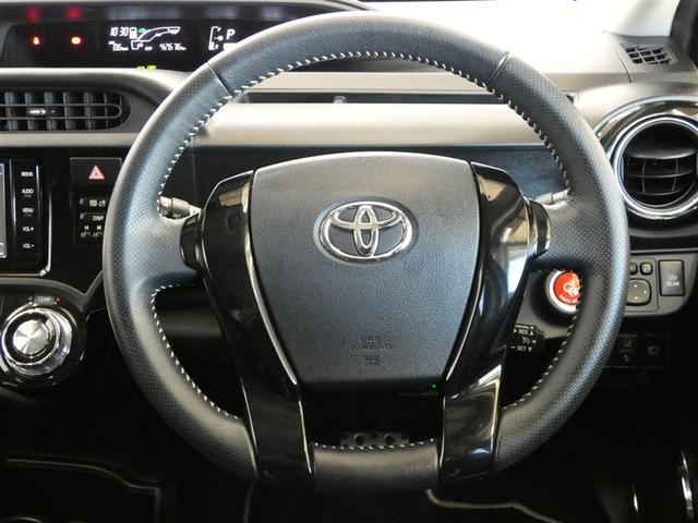 アクア G G’s ETC付き 盗難防止装置 ブレーキサポート キーレス オートクルーズコントロール スマートキープッシュスタート 1オーナー 運転席助手席エアバック 横滑防止 ナビTV パワーステアリング ABS(5枚目)