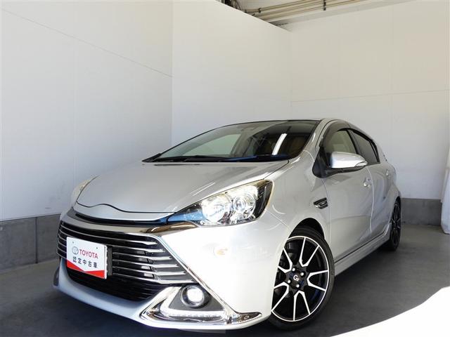 アクア G G’s ETC付き 盗難防止装置 ブレーキサポート キーレス オートクルーズコントロール スマートキープッシュスタート 1オーナー 運転席助手席エアバック 横滑防止 ナビTV パワーステアリング ABS(21枚目)