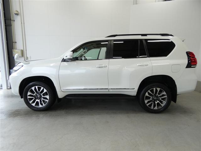 ランドクルーザープラド ＴＸ　Ｌパッケージ　整備記録簿　サンル－フ　横滑り防止機能　Ｂカメ　ナビＴＶ　衝突被害軽減　ワンオーナ　アルミ　運転席パワーシート　フルタイム４ＷＤ　本皮シート　クルコン　メモリーナビ　ＥＴＣ車載器　フルセグ地デジＴＶ（26枚目）