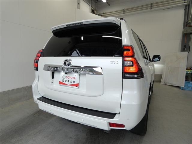 ランドクルーザープラド ＴＸ　Ｌパッケージ　整備記録簿　サンル－フ　横滑り防止機能　Ｂカメ　ナビＴＶ　衝突被害軽減　ワンオーナ　アルミ　運転席パワーシート　フルタイム４ＷＤ　本皮シート　クルコン　メモリーナビ　ＥＴＣ車載器　フルセグ地デジＴＶ（27枚目）