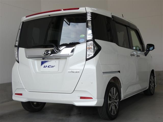 トール カスタムG ターボ SAIII PCS 横滑り防止装置 LEDランプ Bカメラ Aストップ ウォークスルー エアコン パワーステアリング キーフリーシステム クルコン DVD再生 ETC車載器 メモリーナビ パワーウィンドウ 記録簿(28枚目)