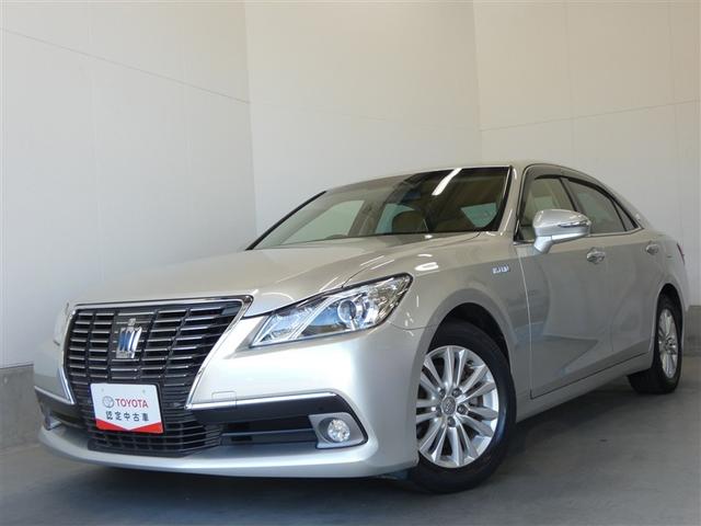 クラウンハイブリッド ロイヤルサルーン　点検記録簿　フルセグテレビ　Ｂカメラ　ＤＶＤ再生機能　盗難防止システム　スマキー　オートクルーズコントロール　電動パワーシート　ＥＳＣ　ＥＴＣ付き　アルミホイール　カーテンエアバッグ　エアコン　ＰＷ（24枚目）