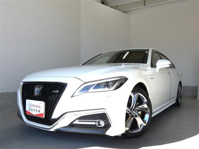 クラウンハイブリッド RS ワンオーナー車 LEDヘッドライト クルコン スマートエントリー セキュリティーアラーム Bカメラ カーテンエアバッグ 定期点検記録簿 横滑り防止 ETC ドラレコ TVナビ アルミ AUX ABS(25枚目)