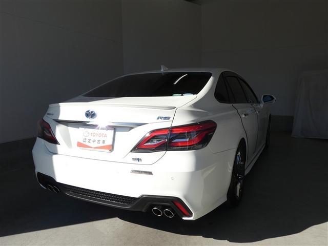 クラウンハイブリッド RS ワンオーナー車 LEDヘッドライト クルコン スマートエントリー セキュリティーアラーム Bカメラ カーテンエアバッグ 定期点検記録簿 横滑り防止 ETC ドラレコ TVナビ アルミ AUX ABS(27枚目)