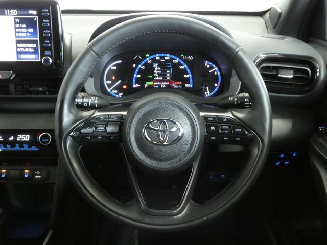 ヤリスクロス ハイブリッドZ アドベンチャー インテリジェントクリアランスソナー 地デジ メモリナビ AW Bカメラ ワンオーナー車 スマートキー&プッシュスタート LEDヘッドライト Pシート ドライブレコーダー クルコン 横滑り防止装置(5枚目)