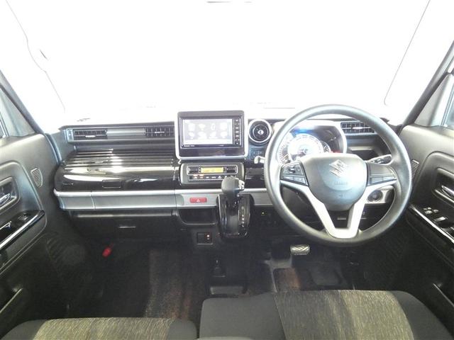 スペーシアカスタム ハイブリッドＧＳ　前後誤発進抑制機能　ＥＳＰ　ナビ＆ＴＶ　ＡＵＸ　イモビライザー　ＤＶＤ再生　運転席助手席エアバック　ＥＴＣ車載器　ＬＥＤヘッドライト　スマートキー　サイドエアバッグ　アルミホイール　エアコン　ＡＢＳ（2枚目）