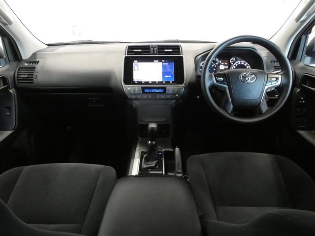 ランドクルーザープラド ＴＸ　ＬＥＤランプ　リアカメラ　ＡＢＳ付き　盗難防止装置　アルミホイール　オートクルーズコントロール　３列　ワンオナ　メモリーナビ　キーレス　サイドエアバッグ　ナビＴＶ　ダブルエアバッグ　ＥＴＣ装備（2枚目）