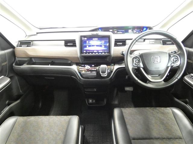 フリードハイブリッド ハイブリッド・クロスターホンダセンシング　両側Ｐスライドドア　オートクルーズコントロール　ワンオ－ナ－　ＤＶＤ再生可能　ＬＥＤライト　ＡＢＳ　メモリナビ　盗難防止　スマ－トキ－　ＶＳＡ　ウォークスルー　フルセグ　エアバッグ　キーフリー　ＥＴＣ（2枚目）