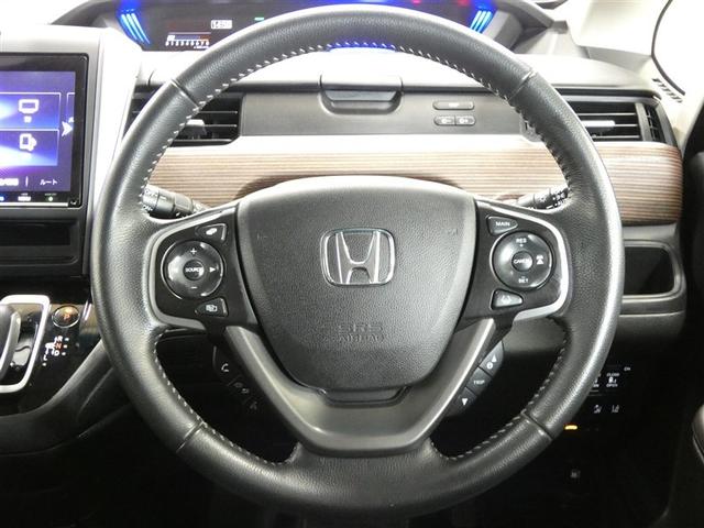 フリードハイブリッド ハイブリッド・クロスターホンダセンシング　両側Ｐスライドドア　オートクルーズコントロール　ワンオ－ナ－　ＤＶＤ再生可能　ＬＥＤライト　ＡＢＳ　メモリナビ　盗難防止　スマ－トキ－　ＶＳＡ　ウォークスルー　フルセグ　エアバッグ　キーフリー　ＥＴＣ（5枚目）