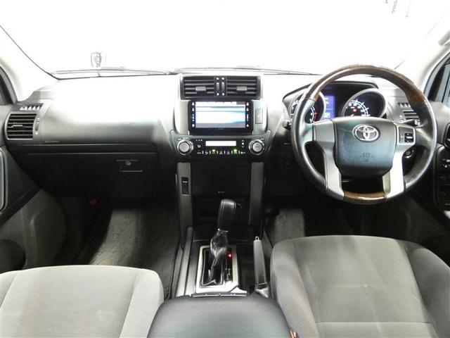 ランドクルーザープラド ＴＸ　リアカメラ　ＡＢＳ付き　盗難防止装置　アルミホイール　キーレス　ＨＤＤナビ　サイドエアバッグ　ナビＴＶ　ダブルエアバッグ　ＥＴＣ装備　横滑り防止　切替４ＷＤ　ＤＶＤ再生可　パワーステアリング　前席ＰＷ（2枚目）