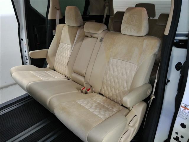 アルファード 2.5X ワンオーナー 安全装備 衝突被害軽減システム 横滑り防止機能 ABS エアバッグ オートクルーズコントロール 盗難防止装置 TV バックカメラ 後席モニター ETC ドラレコ CD スマートキー(15枚目)