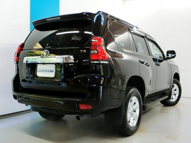 ランドクルーザープラド ＴＸ　ワンオーナー　４ＷＤ　サンルーフ　安全装備　衝突被害軽減システム　横滑り防止機能　ＡＢＳ　エアバッグ　オートクルーズコントロール　盗難防止装置　バックカメラ　ＥＴＣ　ドラレコ　ＣＤ　スマートキー（2枚目）