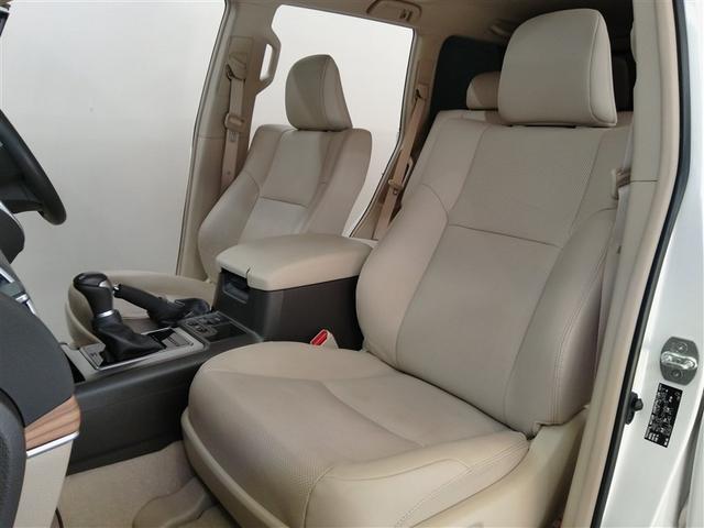 ランドクルーザープラド TX Lパッケージ マットブラックエディション ワンオーナー 4WD サンルーフ 革シート 電動シート 安全装備 衝突被害軽減システム 横滑り防止機能 ABS エアバッグ オートクルーズコントロール 盗難防止装置 バックカメラ ETC CD(14枚目)