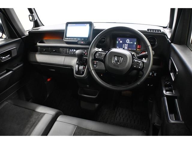 Ｎ－ＢＯＸカスタム ターボ　衝突被害軽減システム　両側電動スライド　オートクルーズコントロール　ＬＥＤヘッドランプ　メモリーナビ　バックカメラ　ＥＴＣ　ドラレコ　フルセグ　ミュージックプレイヤー接続可　アルミホイール　キーレス（4枚目）