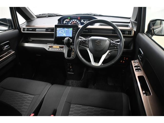 ワゴンＲカスタムＺ ハイブリッドＺＴ　ハイブリッド　衝突被害軽減システム　オートクルーズコントロール　ＬＥＤヘッドランプ　メモリーナビ　バックカメラ　ドラレコ　フルセグ　ＤＶＤ再生　ＣＤ　アルミホイール　スマートキー　キーレス　オートマ（4枚目）