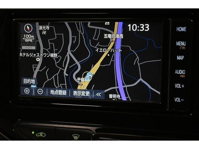 アクア Ｓスタイルブラック　ハイブリッド　衝突被害軽減システム　ＬＥＤヘッドランプ　メモリーナビ　バックカメラ　ＥＴＣ　ドラレコ　フルセグ　ＤＶＤ再生　ＣＤ　アルミホイール　スマートキー　キーレス　オートマ（9枚目）